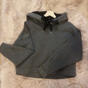 Women Grey Hoodie + Sweatshirt soft and cute
